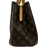 ルイ・ヴィトン LOUIS VUITTON モンテーニュMM M41056 ブラウン モノグラムキャンバス レディース ショルダーバッグ