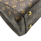 ルイ・ヴィトン LOUIS VUITTON モンテーニュMM M41056 ブラウン モノグラムキャンバス レディース ショルダーバッグ