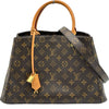 ルイ・ヴィトン LOUIS VUITTON モンテーニュMM M41056 ブラウン モノグラムキャンバス レディース ショルダーバッグ