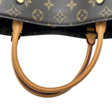 ルイ・ヴィトン LOUIS VUITTON モンテーニュMM M41056 ブラウン モノグラムキャンバス レディース ショルダーバッグ
