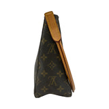 ルイ・ヴィトン LOUIS VUITTON ルーピングMM M51146 ブラウン モノグラムキャンバス レディース ショルダーバッグ