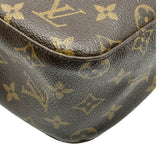 ルイ・ヴィトン LOUIS VUITTON ルーピングMM M51146 ブラウン モノグラムキャンバス レディース ショルダーバッグ