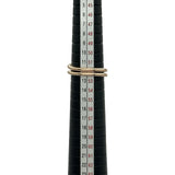 カルティエ Cartier ジュストアンクルダイヤリングダブル ピンクゴールド Au750 ダイヤモンド ジュエリー
