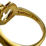 ティファニー TIFFANY＆CO ハートリボンリング ゴールド 750 ジュエリー