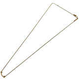 ティファニー TIFFANY＆CO Tスマイルネックレスミニ ゴールド Au750 ジュエリー
