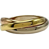 カルティエ Cartier トリニティリング ゴールド/ホワイトゴールド/ピンクゴールド 750 ジュエリー