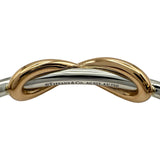 ティファニー TIFFANY＆CO インフィニティカフブレスレット シルバー/ゴールド Ag925/Au750 ジュエリー