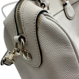 コーチ COACH ミニ ベネット サッチェル 2WAYバッグ F57521 ホワイト レザー レディース ハンドバッグ