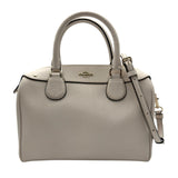 コーチ COACH ミニ ベネット サッチェル 2WAYバッグ F57521 ホワイト レザー レディース ハンドバッグ