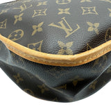 ルイ・ヴィトン LOUIS VUITTON メニルモンタンMM M40473 ブラウン モノグラム/レザー レディース ショルダーバッグ