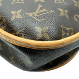 ルイ・ヴィトン LOUIS VUITTON メニルモンタンMM M40473 ブラウン モノグラム/レザー レディース ショルダーバッグ