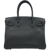 エルメス HERMES バーキン30 B刻印 ブラック シルバー金具 トゴ レディース ハンドバッグ