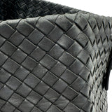 ボッテガ・ヴェネタ BOTTEGA VENETA イントレチャート トートバッグ ブラック レザー ユニセックス