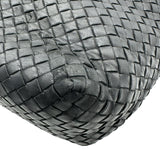 ボッテガ・ヴェネタ BOTTEGA VENETA イントレチャート トートバッグ ブラック レザー ユニセックス