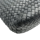ボッテガ・ヴェネタ BOTTEGA VENETA イントレチャート トートバッグ ブラック レザー ユニセックス