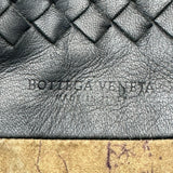 ボッテガ・ヴェネタ BOTTEGA VENETA イントレチャート トートバッグ ブラック レザー ユニセックス