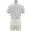 エルメス HERMES カノエ シェーヌダンクルプリント半袖Tシャツ 3E4625DL ホワイト コットン レディース 半袖Ｔシャツ