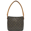 ルイ・ヴィトン LOUIS VUITTON ルーピングMM M51146 ブラウン モノグラム・キャンバス レディース ショルダーバッグ