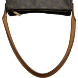 ルイ・ヴィトン LOUIS VUITTON ルーピングMM M51146 ブラウン モノグラム・キャンバス レディース ショルダーバッグ