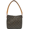 ルイ・ヴィトン LOUIS VUITTON ルーピングMM M51146 ブラウン モノグラム・キャンバス レディース ショルダーバッグ