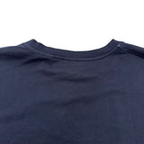 バーバリー BURBERRY ラベルプリント半袖Tシャツ 8068801 ネイビー コットン メンズ 半袖Ｔシャツ