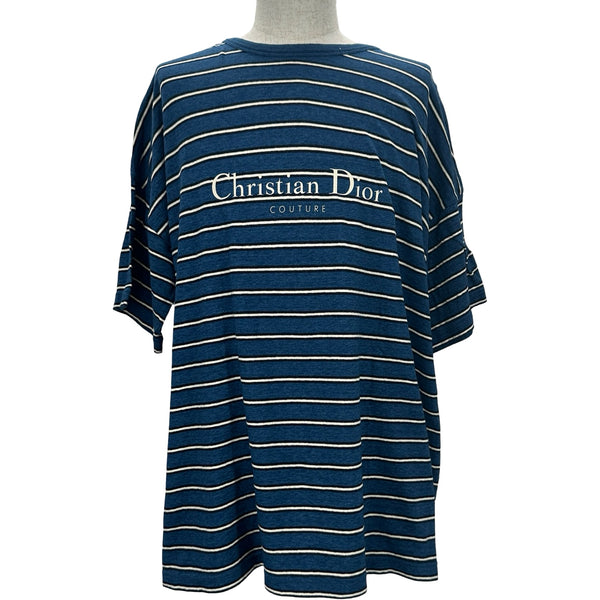 クリスチャン・ディオール Christian Dior フロントロゴボーダー半袖T