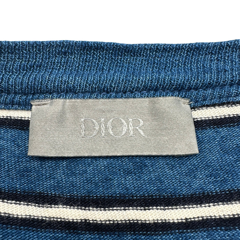 クリスチャン・ディオール Christian Dior フロントロゴボーダー半袖T