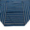 クリスチャン・ディオール Christian Dior フロントロゴボーダー半袖Tシャツ 493J671B0938 ブルー コットン メンズ 半袖Ｔシャツ
