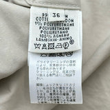 エルメス HERMES セリエボタントレンチコート ベージュ コットン レディース トレンチコート