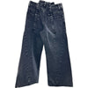 メゾン マルジェラ Maison Margiela カットアウトデニムパンツ S51LA0133 ブラック デニム レディース デニムパンツ