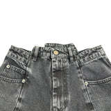 メゾン マルジェラ Maison Margiela カットアウトデニムパンツ S51LA0133 ブラック デニム レディース デニムパンツ