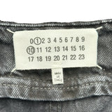 メゾン マルジェラ Maison Margiela カットアウトデニムパンツ S51LA0133 ブラック デニム レディース デニムパンツ