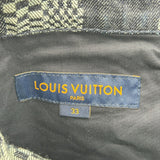 ルイ・ヴィトン LOUIS VUITTON ディストーテッドダミエデニムパンツ HLD50W インディゴ デニム メンズ デニムパンツ