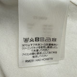 ルイ・ヴィトン LOUIS VUITTON モノグラムコミックスインターシャ半袖ニットシャツ HON97W ホワイト コットン メンズ 半袖シャツ