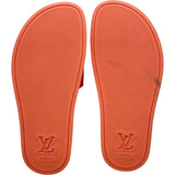 ルイ・ヴィトン LOUIS VUITTON ウォーターフロントラインモノグラムラバーサンダル VS1210 ピンク ラバー メンズ サンダル