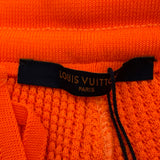 ルイ・ヴィトン LOUIS VUITTON ダミエポケットワッフルハーフパンツ HKY65W オレンジ ポリエステル メンズ その他ボトムス