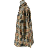 バーバリーロンドン BURBERRY LONDON ユニコーンワッペン長袖チェックシャツ 8032151 ベージュ コットン メンズ 長袖シャツ