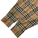 バーバリーロンドン BURBERRY LONDON ユニコーンワッペン長袖チェックシャツ 8032151 ベージュ コットン メンズ 長袖シャツ
