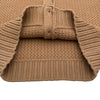 フェンディ FENDI バックロゴコットンニットカーディガン FZC619 ブラウン コットン レディース カーディガン