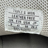 バレンシアガ BALENCIAGA トリプルSオールオーバーロゴ ローカットスニーカー 536737 ベージュ レザー メンズ スニーカー
