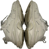 バレンシアガ BALENCIAGA トリプルSオールオーバーロゴ ローカットスニーカー 536737 ベージュ レザー メンズ スニーカー