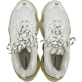 バレンシアガ BALENCIAGA トリプルSローカットスニーカー 524036 ホワイト メッシュ メンズ スニーカー