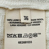 エルメス HERMES H Voyage ウールニットセーター 6E2681D3 アイボリー ウール レディース セーター