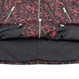 プラダ PRADA トライアングルロゴ花柄ナイロンジャケット 29Z597 レッド ナイロン レディース ナイロンジャケット