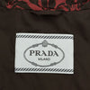 プラダ PRADA トライアングルロゴ花柄ナイロンジャケット 29Z597 レッド ナイロン レディース ナイロンジャケット