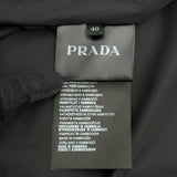 プラダ PRADA トライアングルロゴ花柄ナイロンジャケット 29Z597 レッド ナイロン レディース ナイロンジャケット