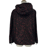 プラダ PRADA トライアングルロゴ花柄ナイロンジャケット 29Z597 レッド ナイロン レディース ナイロンジャケット