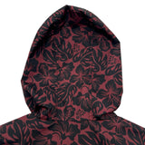プラダ PRADA トライアングルロゴ花柄ナイロンジャケット 29Z597 レッド ナイロン レディース ナイロンジャケット