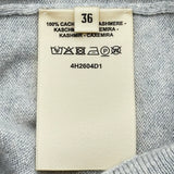 エルメス HERMES Hリフトカシミヤニットセーター 4H2604D1 グレー カシミヤ レディース セーター
