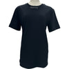PATOU ロゴ刺繍半袖Tシャツ JE125 ブラック コットン レディース 半袖Ｔシャツ